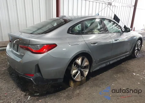 2023 BMW I4 Edrive35 из США, поврежденный, VIN WBY43AW00PFP38974